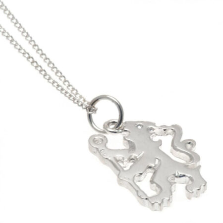 Chelsea FC Sterling Silver Pendant & Chain LN: 2 - Jewellery By Chelsea
