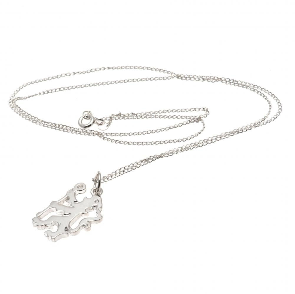 Chelsea FC Sterling Silver Pendant & Chain LN: 3 - Jewellery By Chelsea