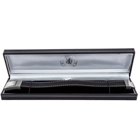 Chelsea FC Stitched Leather Bracelet: 2 - Bracelets By Chelsea