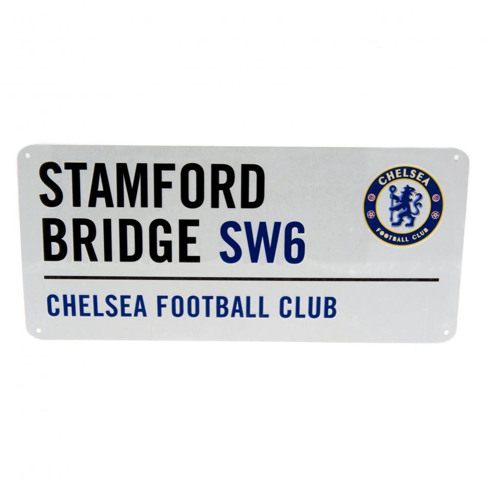 Chelsea FC White Street Sign: 1 - Signs & Plaques By Chelsea