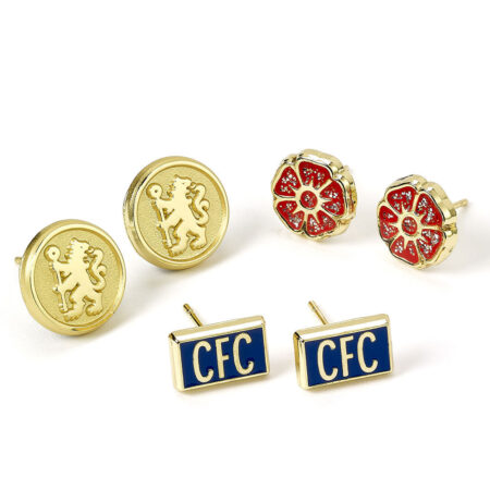 Chelsea FC Stud Earring Set: 1 - Earrings By Chelsea