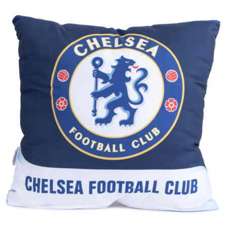 Chelsea FC Crest Text Cushion: 2 - Cushions By Chelsea