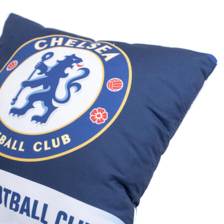 Chelsea FC Crest Text Cushion: 3 - Cushions By Chelsea