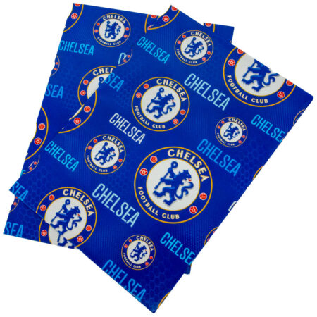 Chelsea FC Text Gift Wrap: 2 - Gift Wrap & Bags By Chelsea