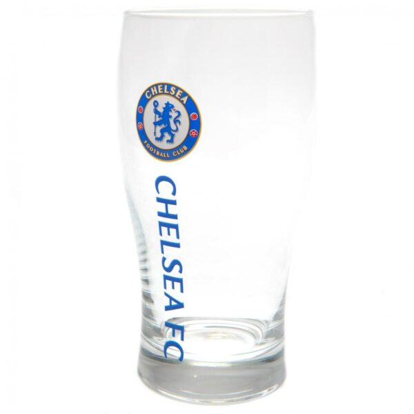 Chelsea FC Tulip Pint Glass: 2 - Glassware By Chelsea
