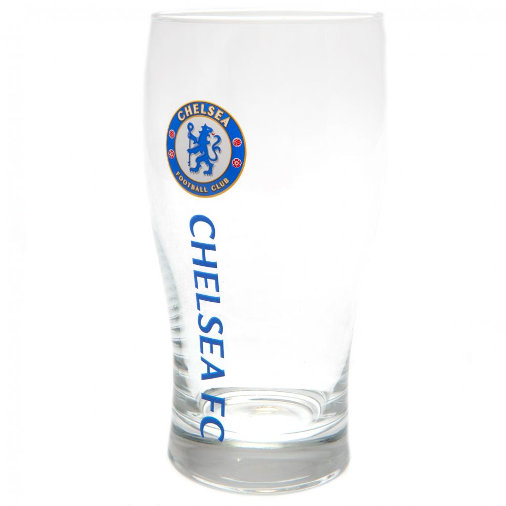 Chelsea FC Tulip Pint Glass: 2 - Glassware By Chelsea