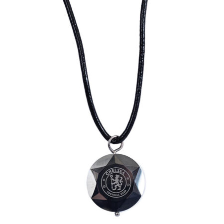 Chelsea FC Tungsten Crest Pendant Necklace: 2 - Jewellery By Chelsea