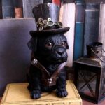 Cogsmiths Adorable Steampunk Dog Figurine 21cm: 1 - Figures & Collectables By Gift Moments