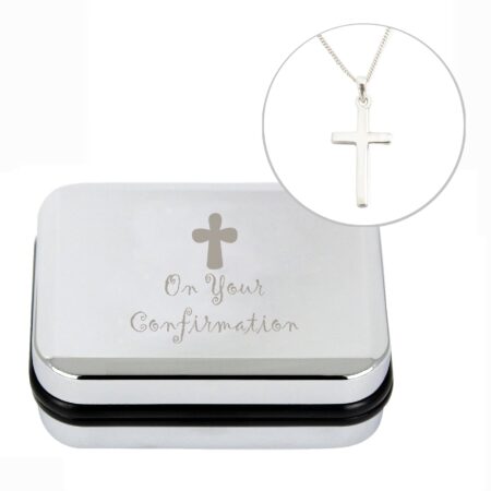 Confirmation cross necklace box