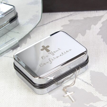 Confirmation cross necklace box