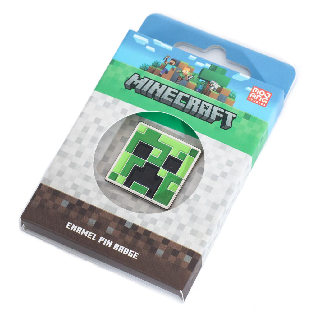 Creeper enamel pin badge