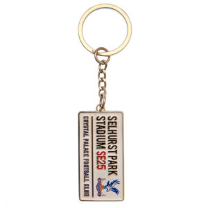 Crystal Palace FC Embossed Street Sign Keyring: 2 - Keyrings By Crystal Palace