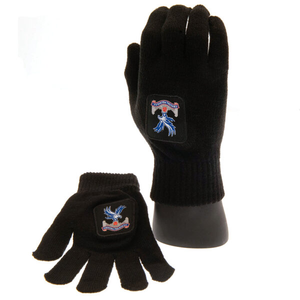 Crystal Palace FC Knitted Gloves Junior: 1 - Gloves By Crystal Palace