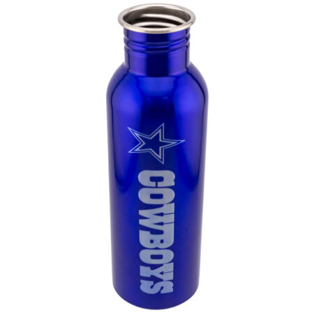 Dallas Cowboys Stainless Steel Water Bottle: 4 - Water Bottles By American Sports