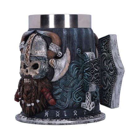 Danegeld viking tankard removable stainless steel insert