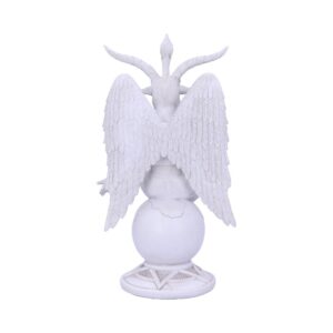 Dark Lord 26cm White Baphomet Figurine: 4 - Figures & Collectables By NN Designs