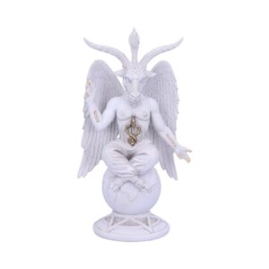 Dark Lord 26cm White Baphomet Figurine: 2 - Figures & Collectables By NN Designs
