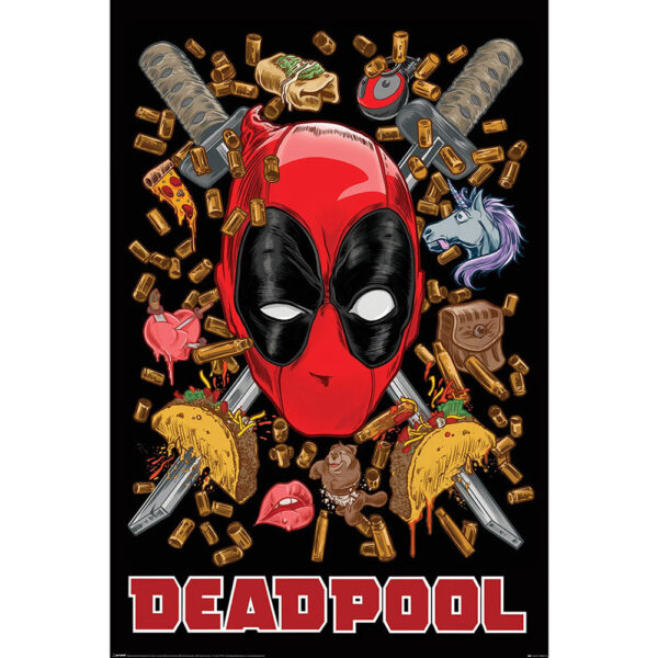 Deadpool Chimichanga Poster 210: 1 - Posters By Deadpool