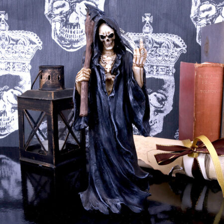 Death Wish Ill-Wishing Gothic Reaper Figure 22cm: 1 - Figures & Collectables By Gift Moments