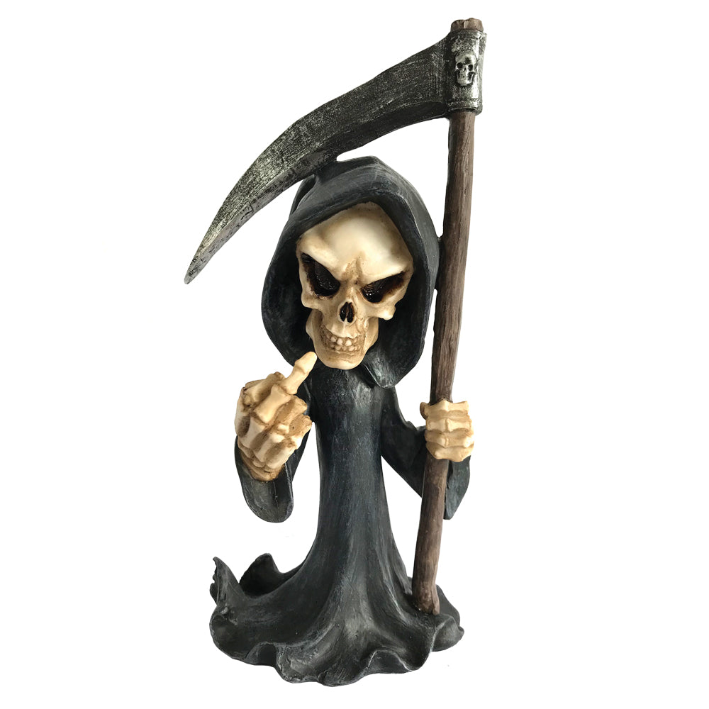 Don’t Fear the Reaper Cursing Grim Reaper Figurine: 2 - Figures & Collectables By Gift Moments