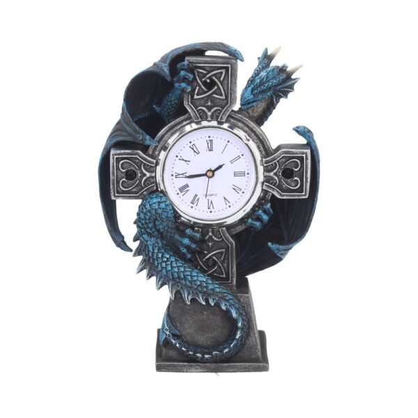 Draco Clock by Anne Stokes 17.8cm: 2 - Clocks By Anne Stokes