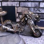 Dracus birota steampunk dragon motorcycle 29cm