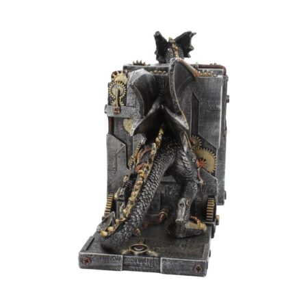 Dracus Machina Steampunk Dragon Bookends 27cm: 4 - Bookends By Gift Moments