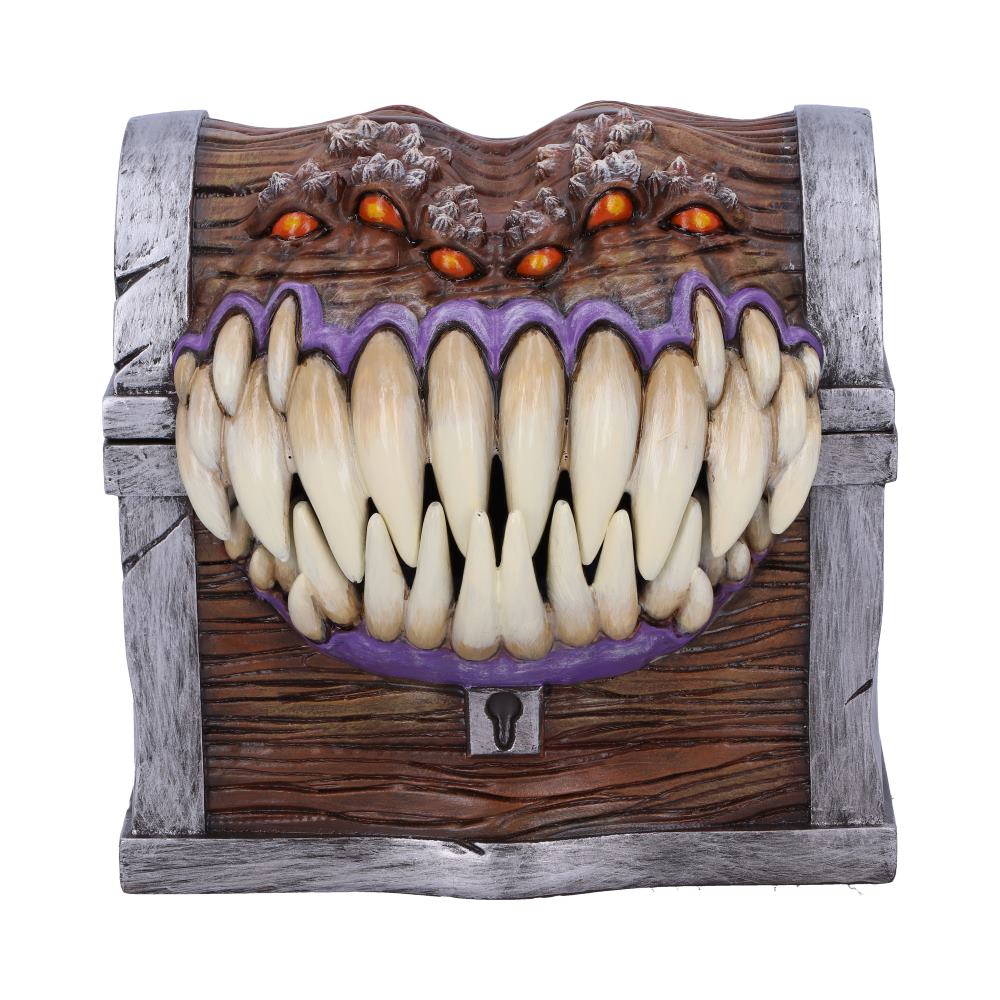 Dungeons dragons mimic dice storage box