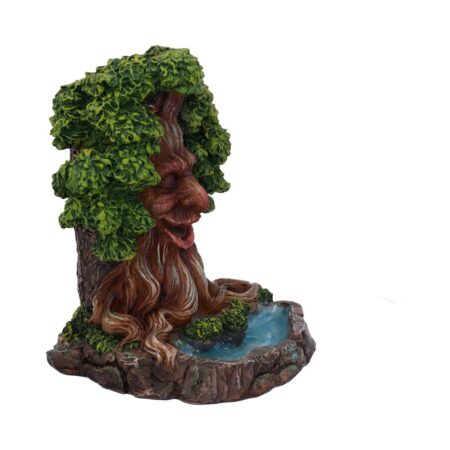 Elder ember tree spirit green man backflow incense burner