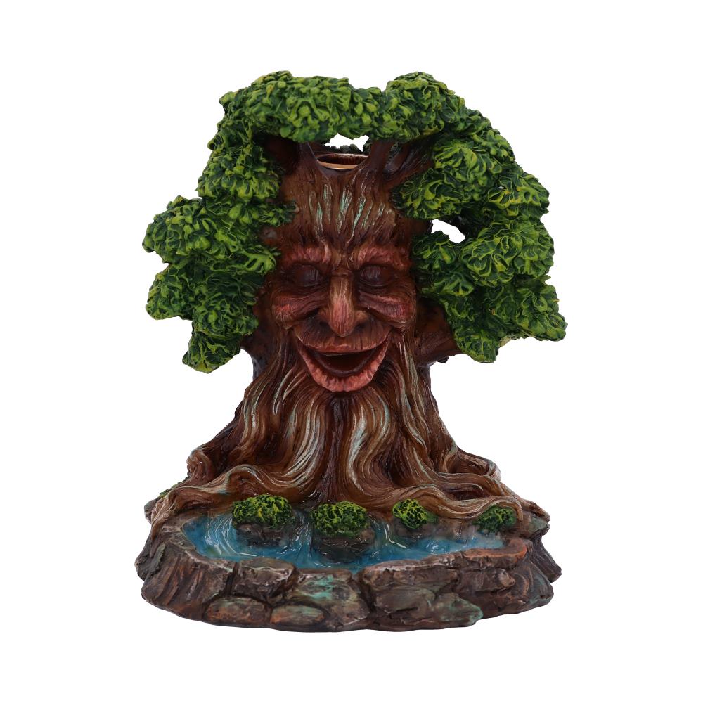 Elder ember tree spirit green man backflow incense burner