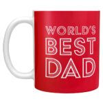 England FA Worlds Best Dad Mug: 1 - Mugs By England