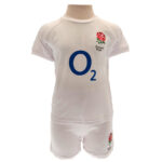 England RFU Home Kit T-shirt & Shorts Set: 1 - Baby Clothing By Gift Moments