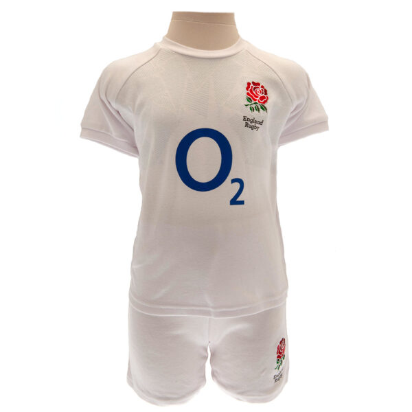 England RFU Home Kit T-shirt & Shorts Set: 1 - Baby Clothing By Gift Moments