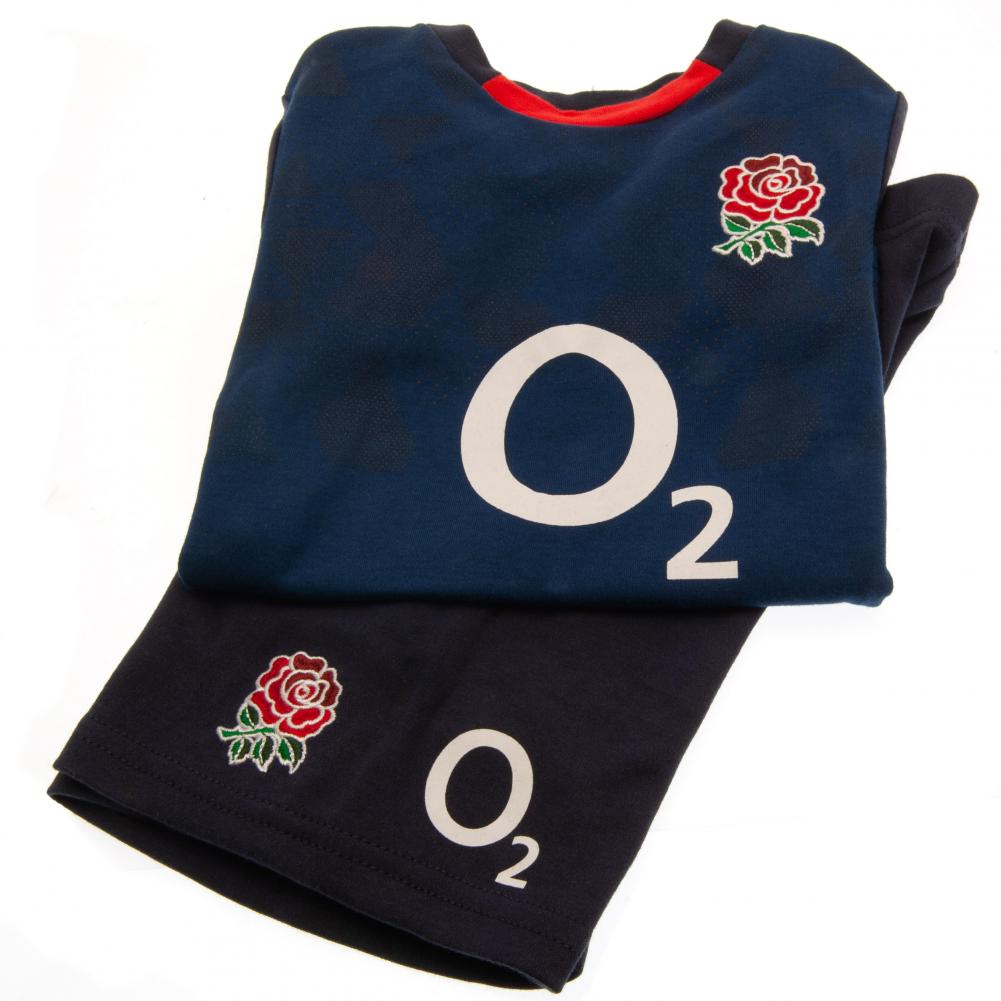 England RFU Shirt & Short Set 3/6 mths NV: 4 - Baby Clothing By Gift Moments
