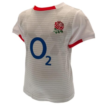 England RFU Shirt & Short Set 6/9 mths ST: 2 - Baby Clothing By Gift Moments