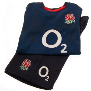 England RFU Shirt & Short Set 9/12 mths NV: 4 - Baby Clothing By Gift Moments
