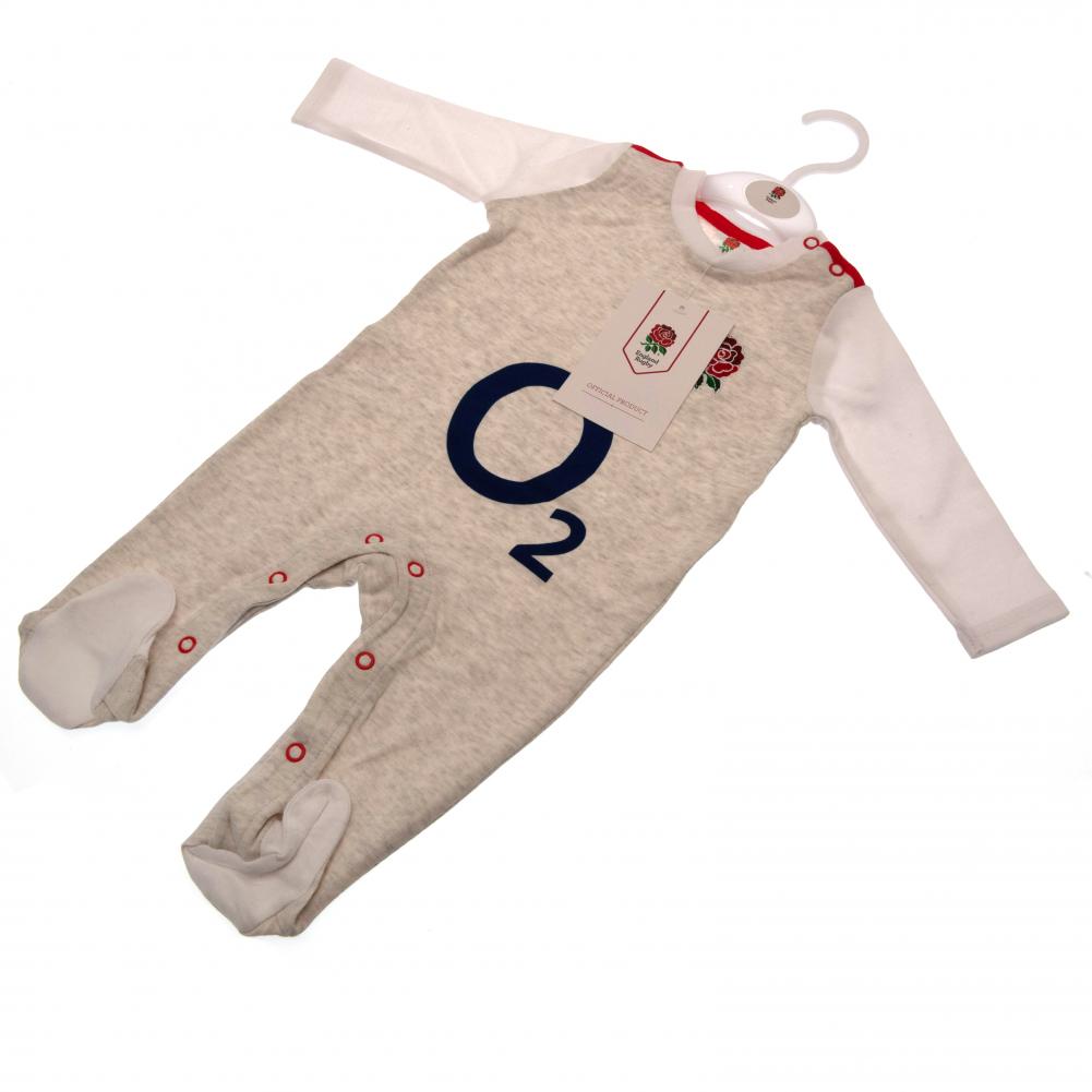 England RFU Sleepsuit 12/18 mths GR: 3 - Baby Clothing By Gift Moments