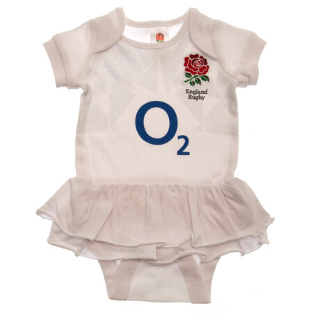England RFU Baby Tutu Bodysuit 0-3 Months: 1 - Baby Clothing By Gift Moments