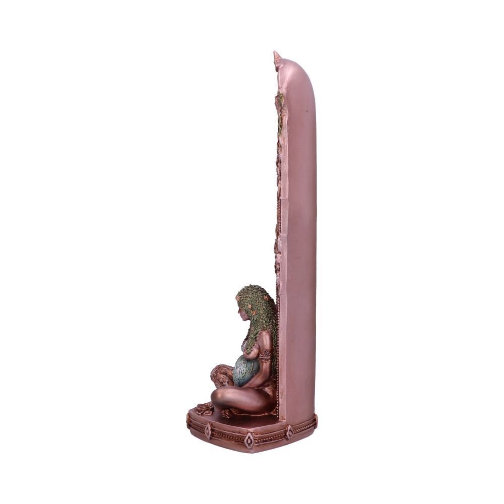 Ethereal mother earth gaia art statue incense burner