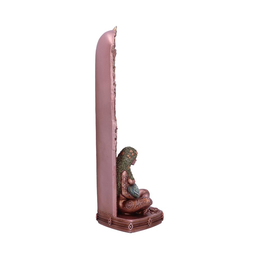 Ethereal mother earth gaia art statue incense burner