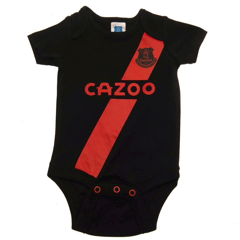 Everton FC 2 Pack Bodysuit 3-6 Mths: 2 - Baby Clothing By Everton