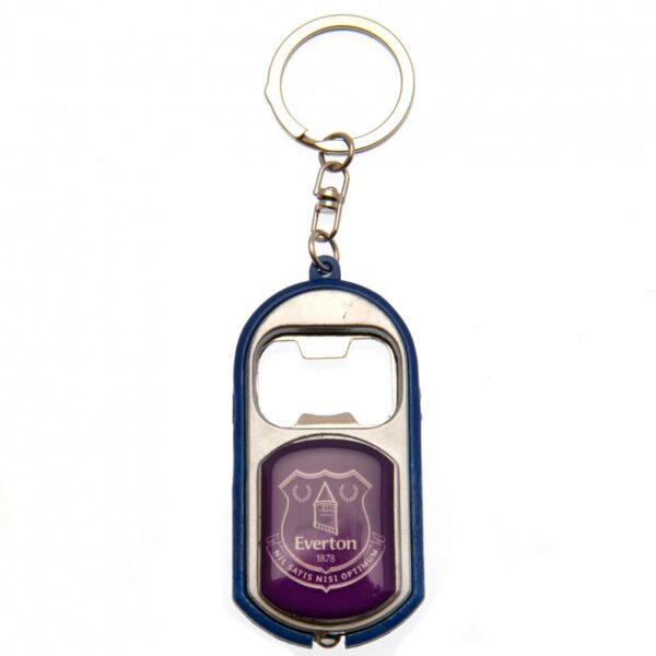 Everton FC Keyring Torch Bottle Opener: 2 - Keyrings By Everton
