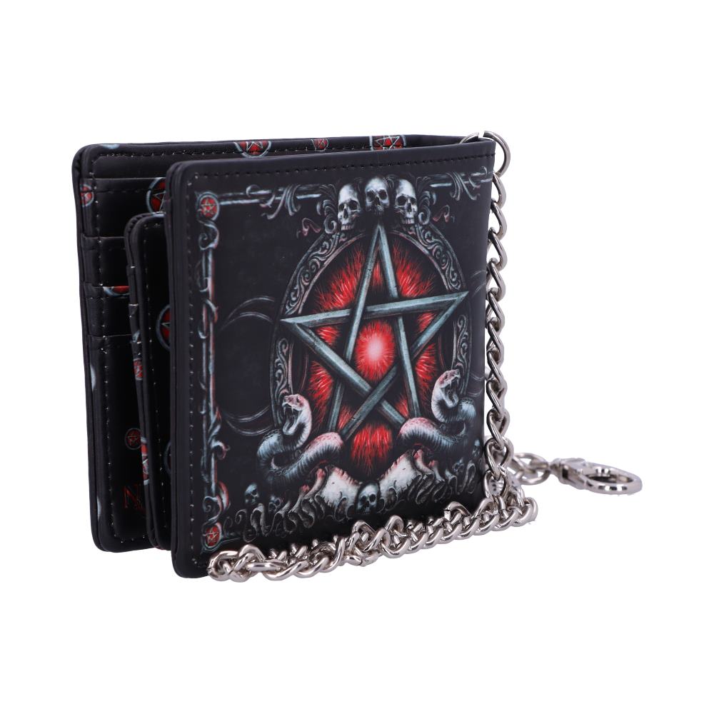 Exclusive triple horn baphomet walllet