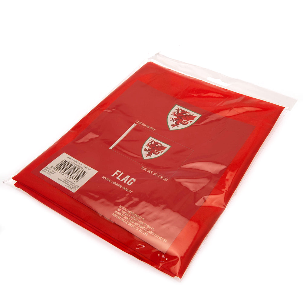 FA Wales Core Crest Flag: 4 - Flags & Banners By Wales