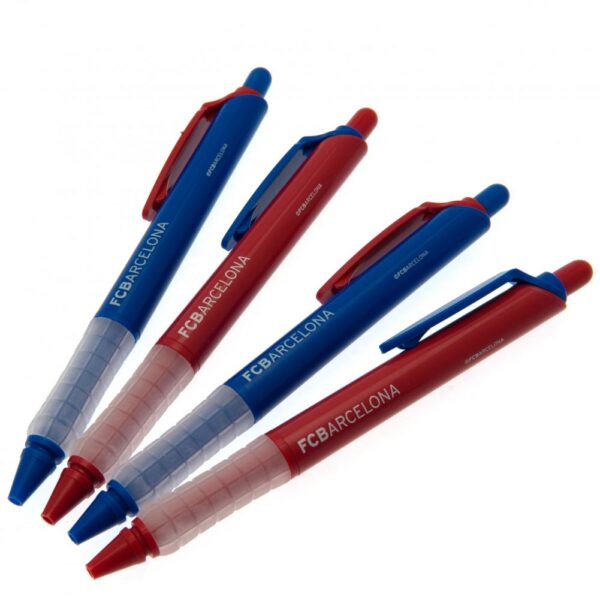 FC Barcelona 4pk Pen Set: 1 - Pens & Pencils By Barcelona