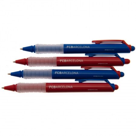 FC Barcelona 4pk Pen Set: 2 - Pens & Pencils By Barcelona