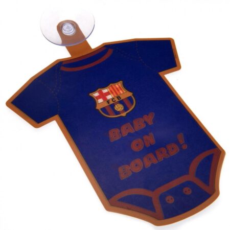 FC Barcelona Baby On Board Sign: 2 - Car Accessories By Barcelona
