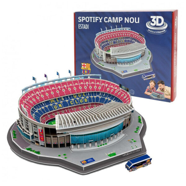 FC Barcelona 3D Stadium Puzzle: 1 - Puzzles & Games By Barcelona