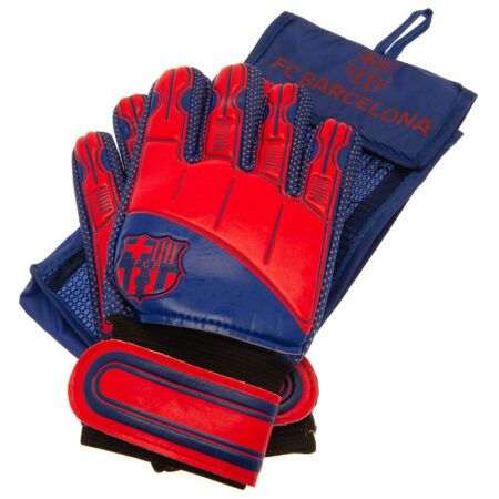 FC Barcelona Delta Goalkeeper Gloves Kids: 1 - Gloves By Barcelona