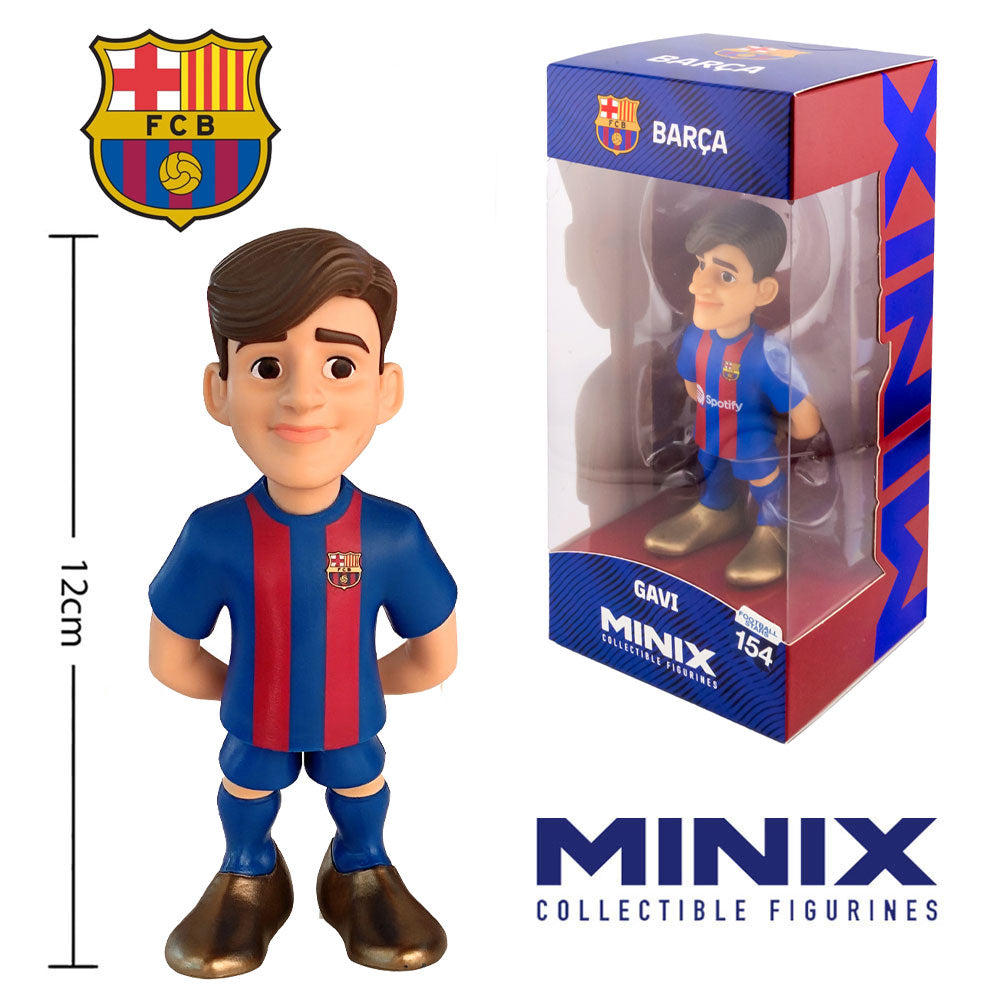 FC Barcelona MINIX Figure 12cm Gavi: 1 - Figures & Collectables By Barcelona